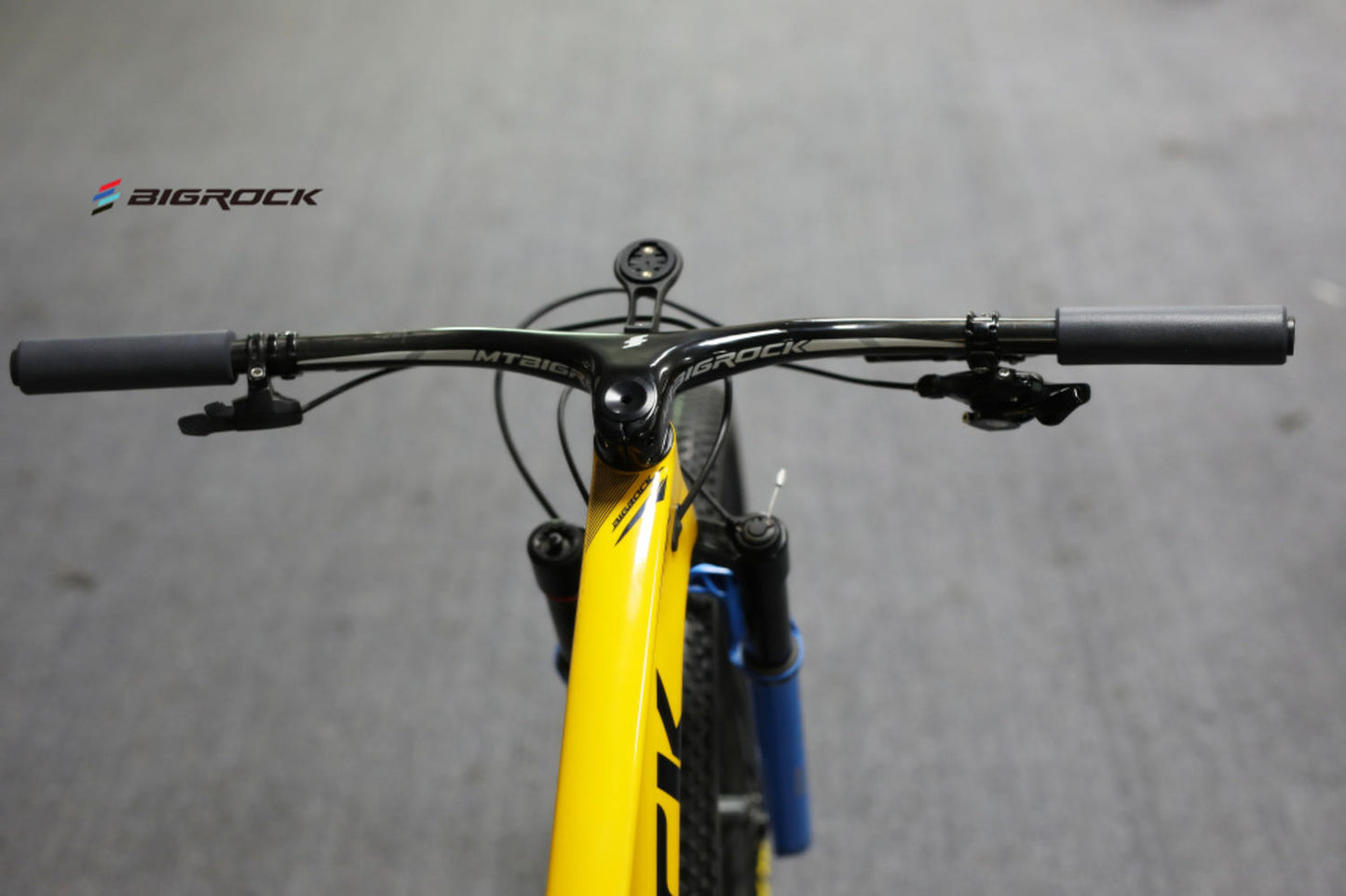 Manubrio integrato MTB angolazione -18° - Bigrock