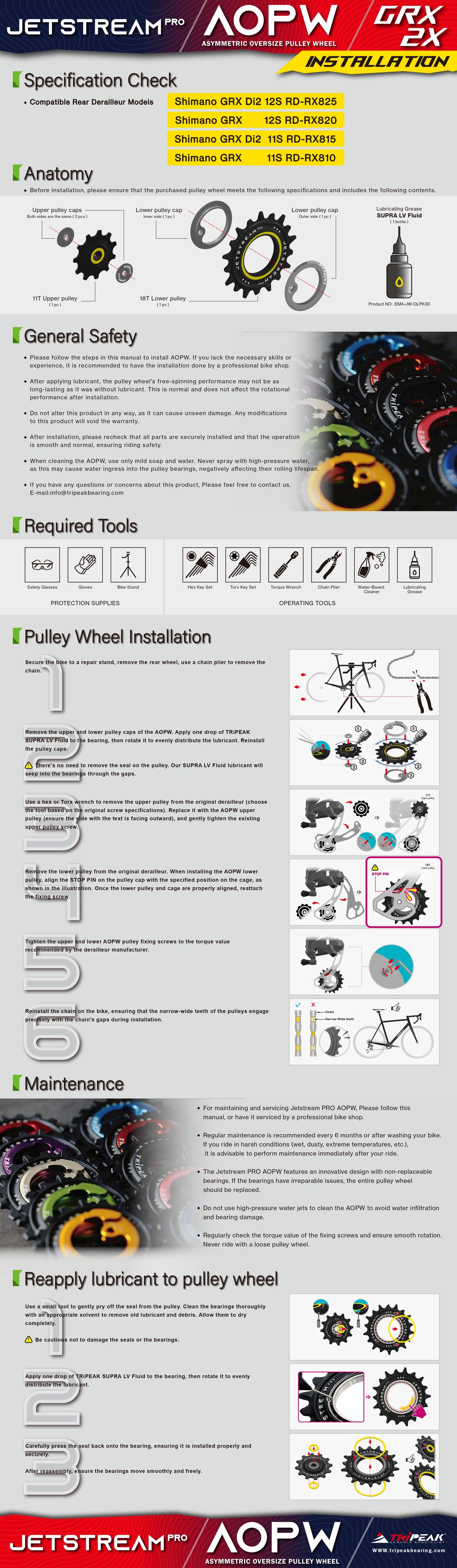 AOPW - GRX - 2x11/2x12s - SHIMANO Type
