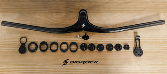 Manubrio integrato MTB angolazione -10° - Bigrock