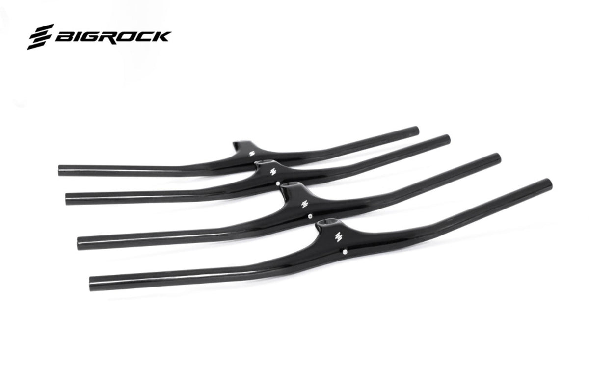 Manubrio integrato MTB angolazione -18° - Bigrock