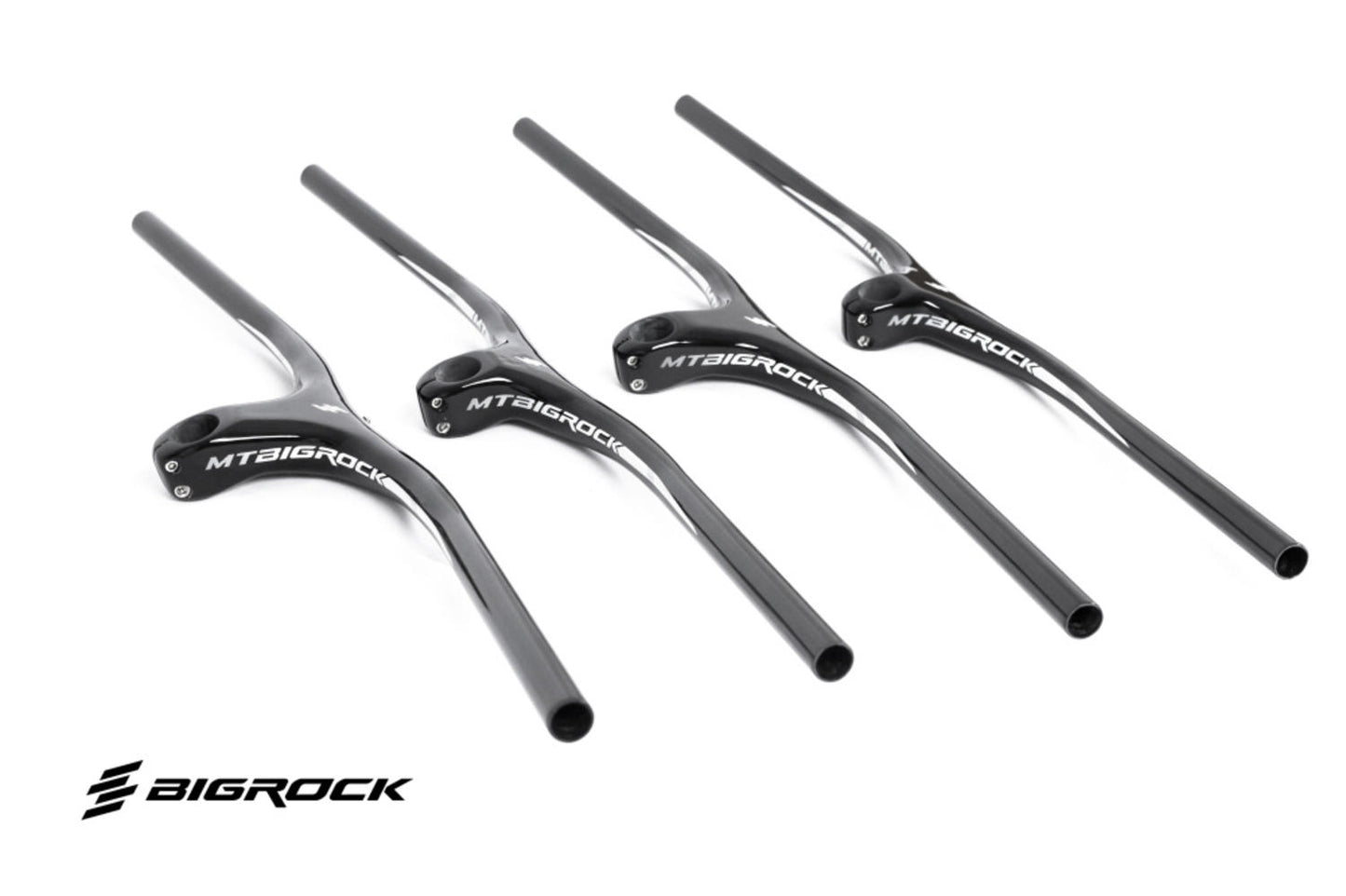 Manubrio integrato MTB angolazione -18° - Bigrock