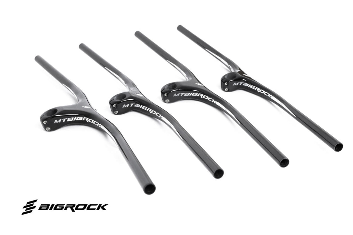 Manubrio integrato MTB angolazione -18° - Bigrock