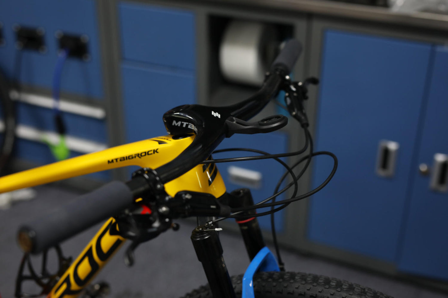 Manubrio integrato MTB angolazione -18° - Bigrock