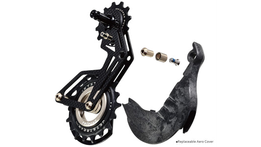 AERO WING AOPW Cage Kit R71/R70 - Gabbia Cambio Maggiorata Aerodinamica per SHIMANO