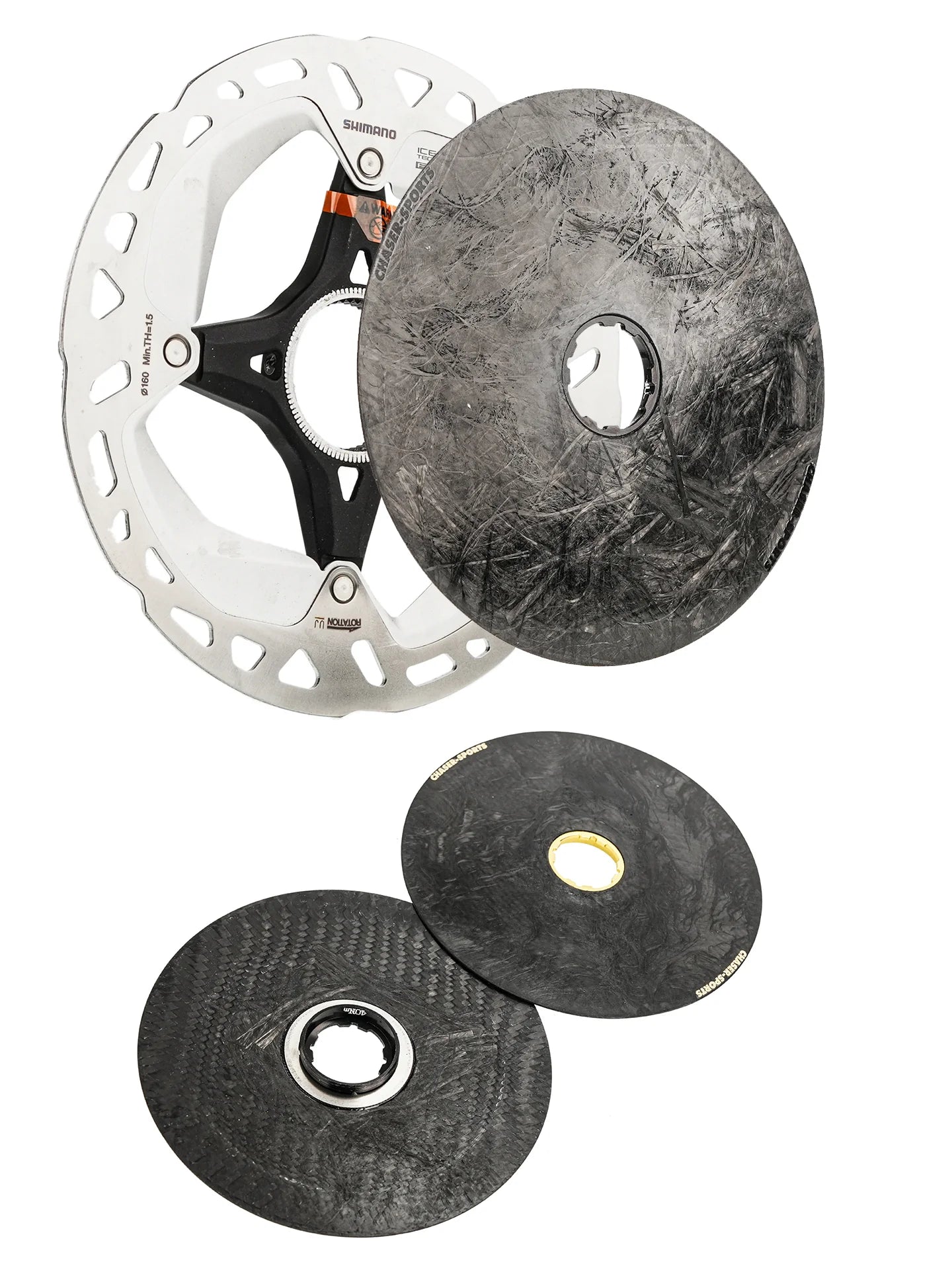 Rotor Center Lock Inner Lock Cover （Carbon Aero Modle) - Chaser